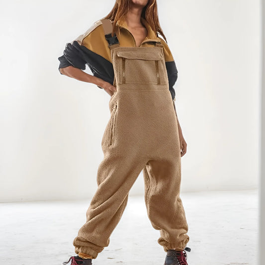 Tamara Verstellbarer Fleece-Overall