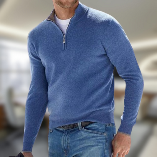 Paride™ | Stil und Komfort: Hochkragenpullover mit Reißverschluss