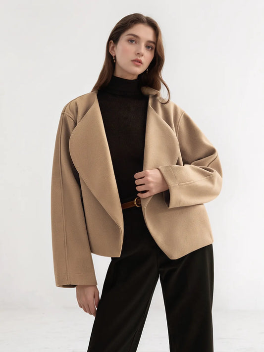 Savannah Plain Lapel Shift Jacket