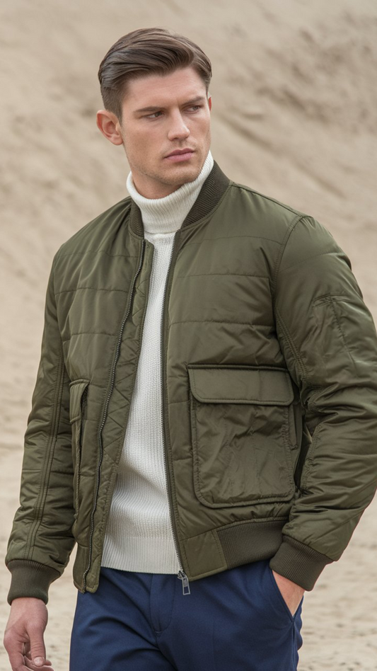 Felix Quilted Bomber