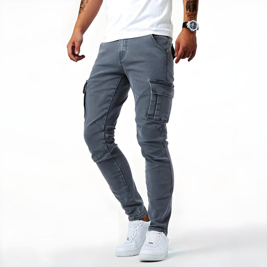 Roy | Stretch Denim Cargohose