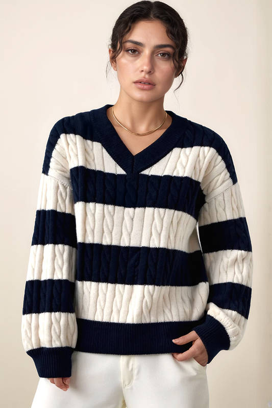 Evelyn Classic Drop Shoulder Sweater