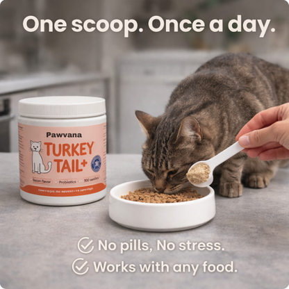 Turkey Tail Immune Support for Cats