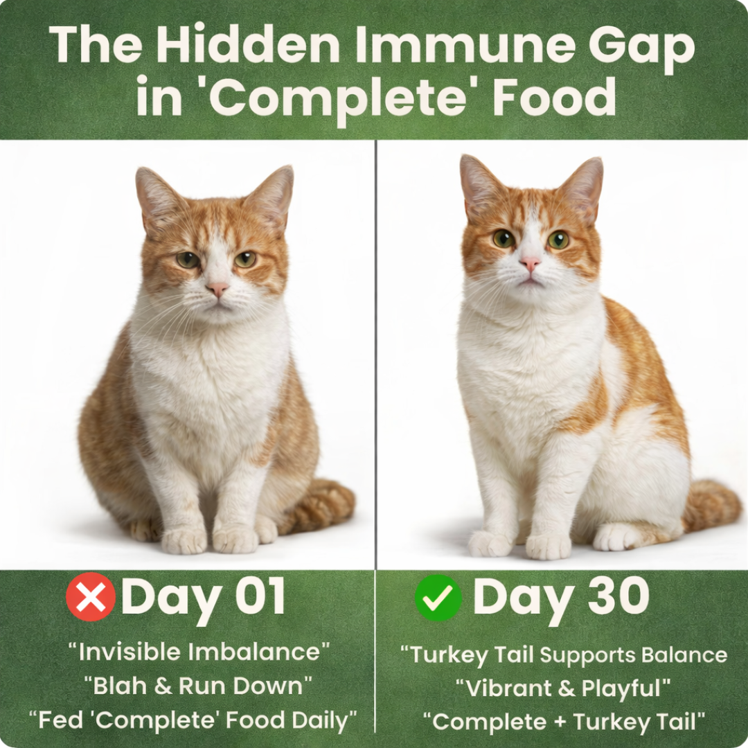 Turkey Tail Immune Support for Cats