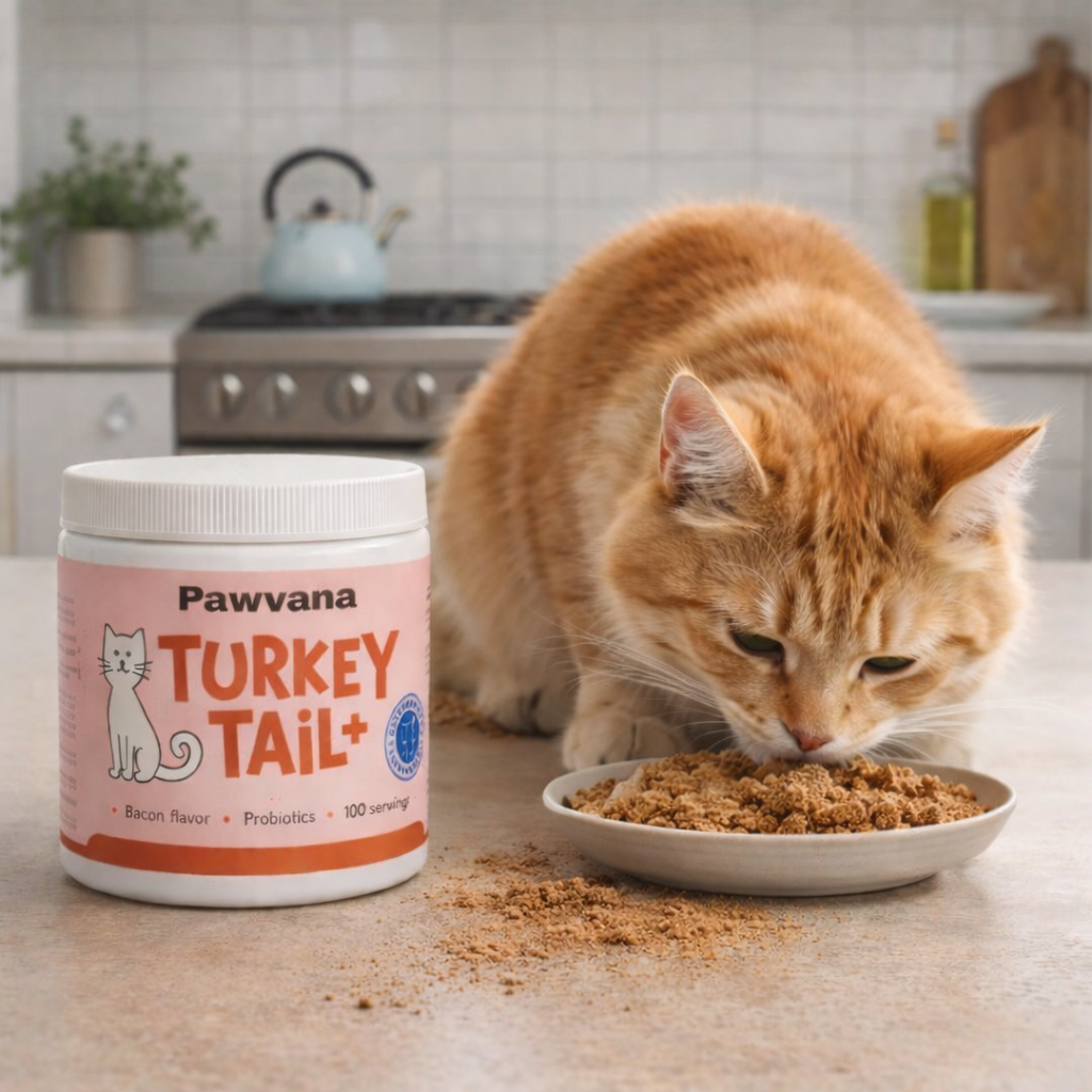 Turkey Tail Immune Support for Cats